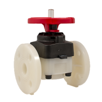 Клапан запорный из полимерных материалов Safi