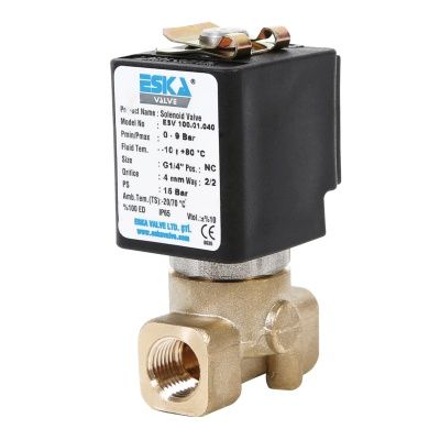 Электромагнитный клапан прямого действия ESKA VALVE ESV 100-101, 120-121 НЗ В Барнауле