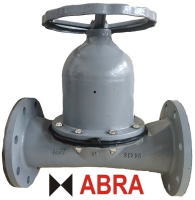 Диафрагменный (мембранный) вентиль ABRA-M8(X)FB GGG50. DN50-200 В Барнауле